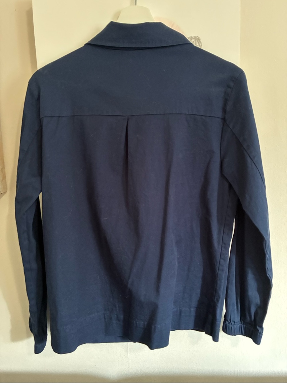 Stranger Things Lightweight Navy Work Jacket - Picture 3 of 4